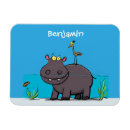 Recherche de hippopotame magnets Mignon