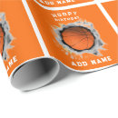 Recherche de basket papier cadeau Orange