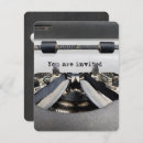 Recherche de vieille machine à écrire cartes postales Rétro