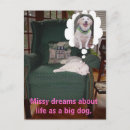 Recherche de rêve cartes postales Chien