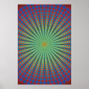Recherche de sphères posters Psychédélique