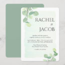 Recherche de faire part de eucalyptus mariage invitations Botanique