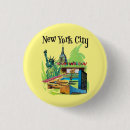 Recherche de new york vintage badges Statue de liberté