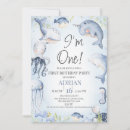 Recherche de under the sea anniversaire invitations Créatures marines