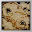 Recherche de carte de trésor posters Jolly roger