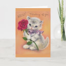 Suche nach vintage kitten karten Kätzchen