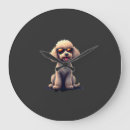 Suche nach pudel poster wanduhren Wolf