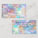 Suche nach kristalle visitenkarten Holografisch