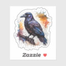 Suche nach raven aufkleber Aquarell