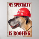 Suche nach spezialität poster Dachdecker