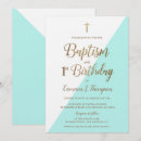 Recherche de baptême turquoise 1er anniversaire