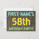 Suche nach 58 geburtstag einladungen Geburtstagsparty