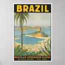 Recherche de rio de janeiro posters De voyage vintage