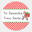 Recherche de dessin père noël autocollants Rouge