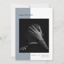 Recherche de dusty blue save the dates Élégant