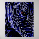 Suche nach zebra poster Blau