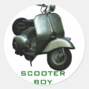 Recherche de scooters vintages autocollants Rétro