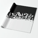 Recherche de clef triple papier cadeau Musical