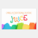 Recherche de jus autocollants Anniversaire