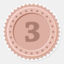 Recherche de place autocollants Médaille