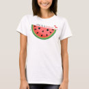 Recherche de pastèque mignonne tshirts Un dans un melon