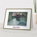 Recherche de violettes africaines vœux cartes Pour elle