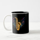 Suche nach instrumente in einer tasse tassen Saxophon