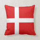 Recherche de drapeau danois coussins Danmark