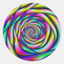 Recherche de spirale rouge autocollants Bleu