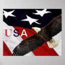 Suche nach adler amerika poster Flagge