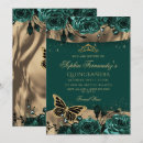 Recherche de floral butterfly invitations Quinceanera