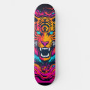 Recherche de tigre skateboards Gros chat