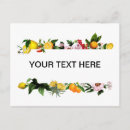 Recherche de fruits cartes postales Floral