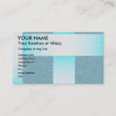 Recherche de nuances bleues cartes visite Conception