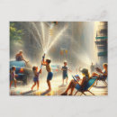 Recherche de chaise longue cartes postales Été