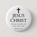 Suche nach jesus christus buttons Religiös