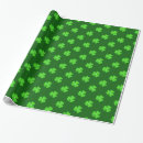 Suche nach st patricks tag geschenkpapier Grüner klee