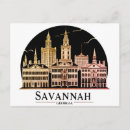 Suche nach savannah postkarten Stadtbild