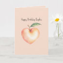 Recherche de doux anniversaire cartes Fruit