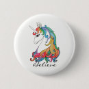 Recherche de licorne mignonne badges Licorne d'arc en ciel