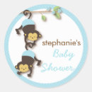 Recherche de baby shower jumeau autocollants Animal