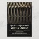 Suche nach art deco birthday einladungen Retro