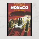 Suche nach monaco grand prix postkarten Vintage reiseplakate