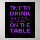 Suche nach champagner zu trinken poster Zeit