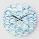 Recherche de style japonais horloges Bleu