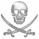 Recherche de crâne photo sculptures Pirate