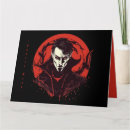 Recherche de vampire halloween invitations Rouge