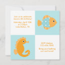 Recherche de animaux mer invitations Garçon