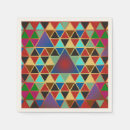 Recherche de triangles serviettes Motif