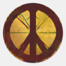 Recherche de peace sign autocollants Vintage